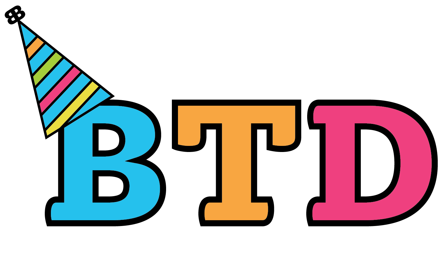 Birthday Toy Drive Logo | Color