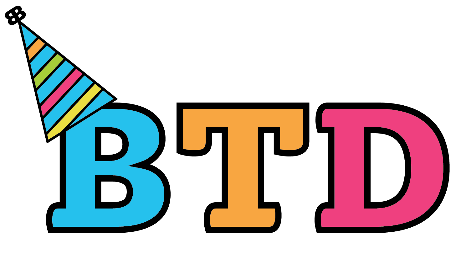 Birthday Toy Drive Logo | Color