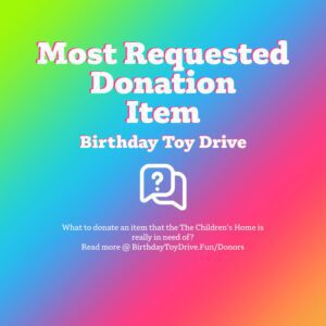 Most Requested Donation Item