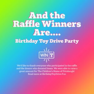 And the Raffle Winners Are....