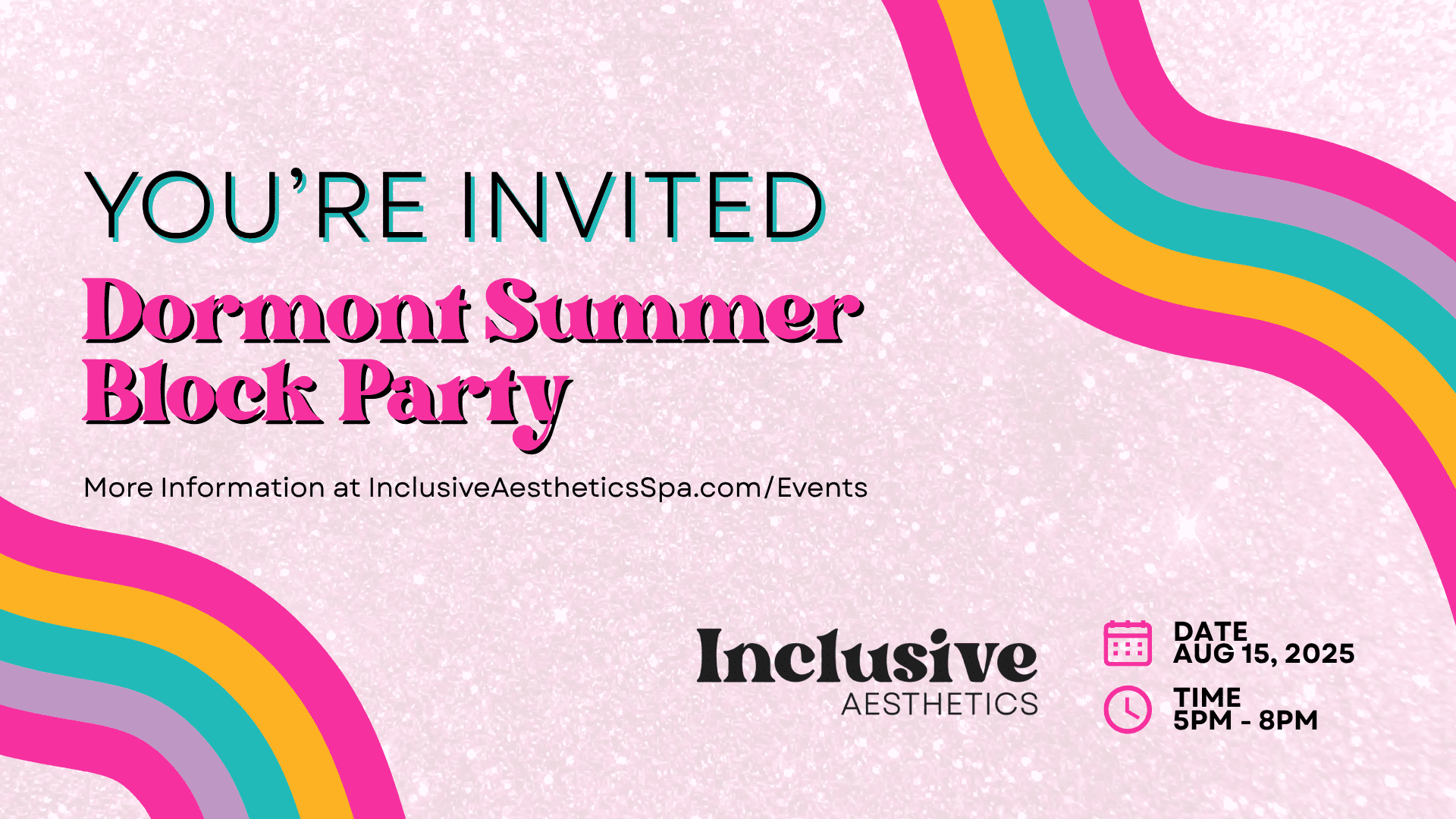 Summer Block Party with Inclusive Aesthetics Spa