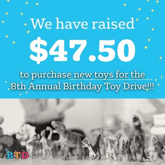 We’re happy to announce that the Birthday Toy Drive Yard Sale raised $47.50! This money will go toward purchasing new toys for the 8th Annual Birthday Toy Drive!

If you couldn’t make it out, don’t worry — we still have plenty of great items available! Stop by for Day #2 on Monday from 10 AM to 4 PM at 3509 Lincoln Ave., Finleyville, PA 15332.

If you see something you’d like, just send us a message! We’re happy to set items aside or even ship them — just let us know.

Thank you to everyone who stopped by and made a purchase 🛍️